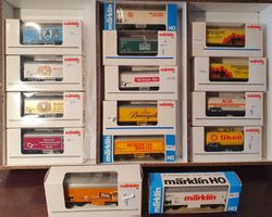 MÄRKLIN: GÜTERWAGEN-LOT GEM.FOTO OVP