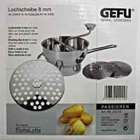 Lochscheibe 8 mm zu Passiergerät von Gefu