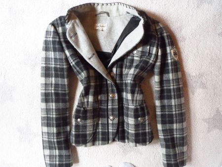 toller LUIS TRENKER Damen Blazer Gr 36 100% Wolle/ NP 616.-E