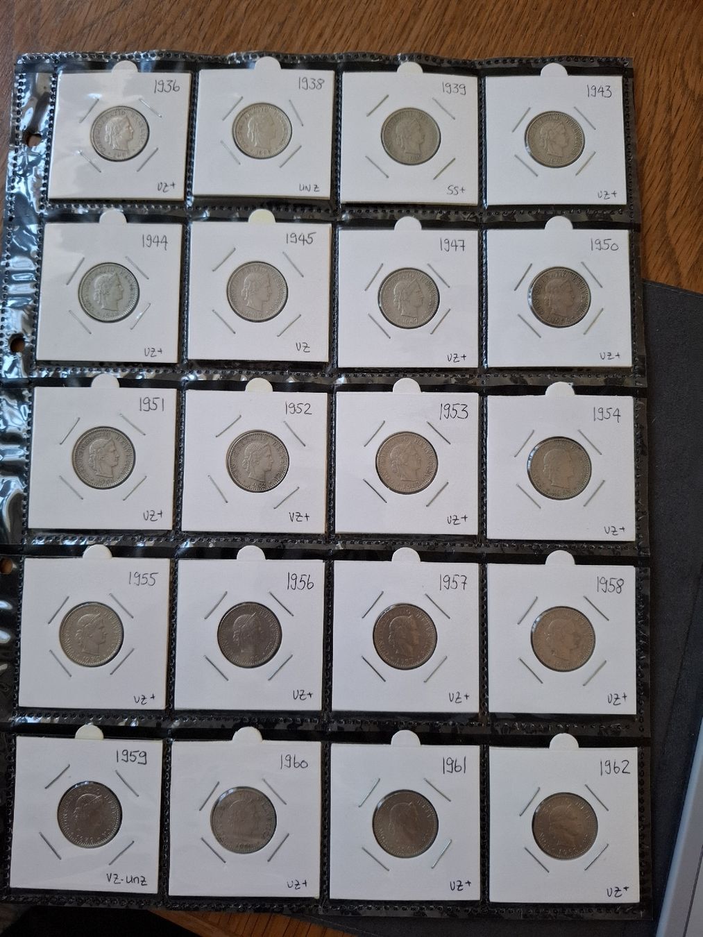 Tutti le monete: 20 Rappen Sammlung nr.29 – Usato da Hunzenschwil venduto da Hardrock6 2