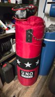 Grand Punching Ball avec 1 paire de gants