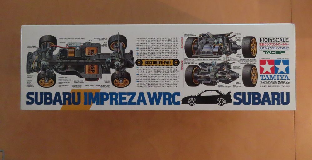 Tamiya RC Baukasten 58210 Subaru Impreza WRC TA03F NEU 1998 | Comprare su  Ricardo