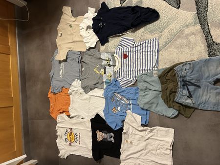 Kleidungspaket Jungen T-Shirts, Shorts,Jeans Jacke gebrauch