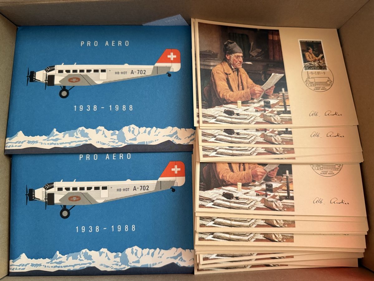 Alle Briefmarken: Briefmarkensammlung Schweiz knapp 1.5 Kilo – Gebraucht aus Affoltern am Albis von jonas1009 2