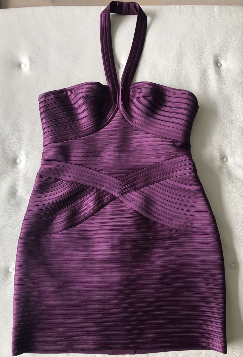 Vestiti: BCBG MAX AZRIA robe de soirée violette T38 – Nuovo (secondo la descrizione) da Cointrin venduto da sacha1981