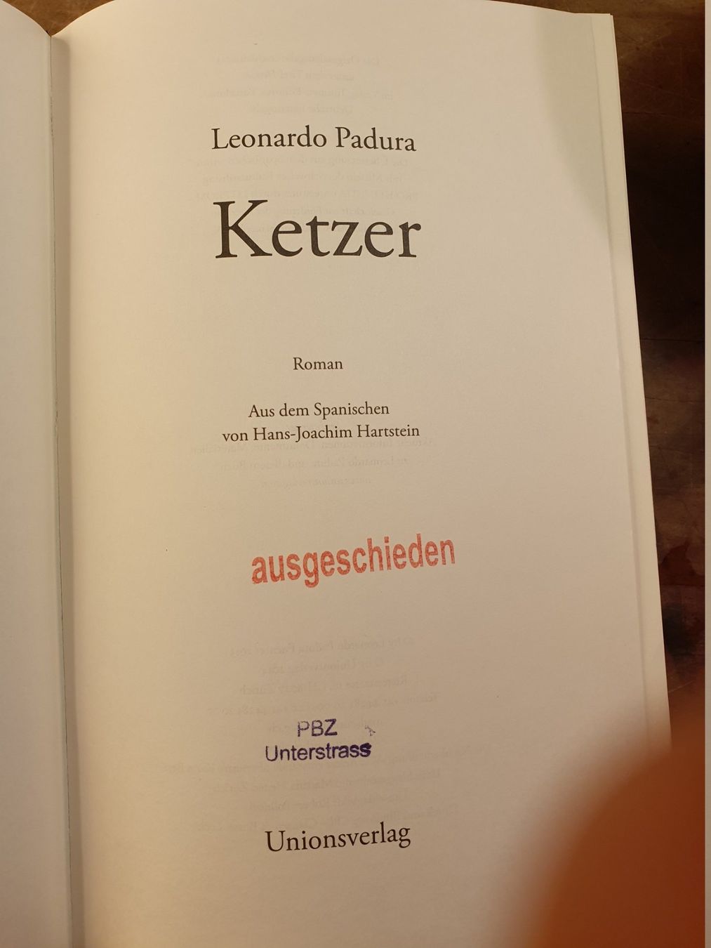 Libri: Ketzer - Leonardo Padura – Usato da Zürich venduto da loosebone 2