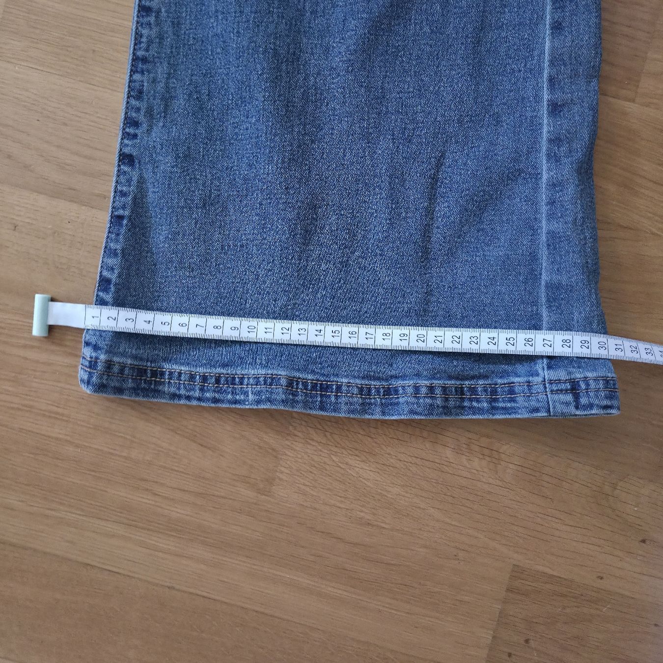 Jeans: Y2K Style Even&Odd Wide Leg Jeans Blau – Usato da Winterthur venduto da Ele_Ele18 4