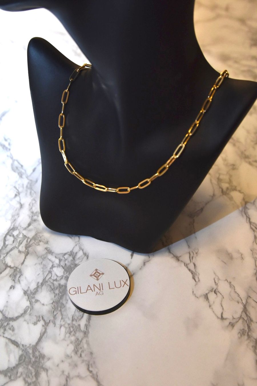 Catenine: 18K GELBGOLD KETTE – Nuovo e nell'imballaggio originale da Baden venduto da Gilani_Lux_AG