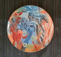 HANS ERNI "BOBFAHREN" LANGENTHAL PORZZELAN
