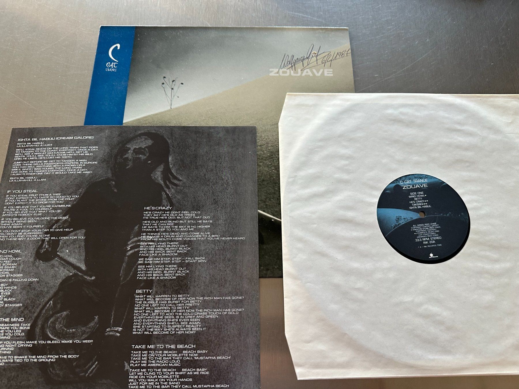 Dischi in vinile: C CAT TRANCE LP ZOUAVE – Usato da Sion venduto da jaipur1401 3