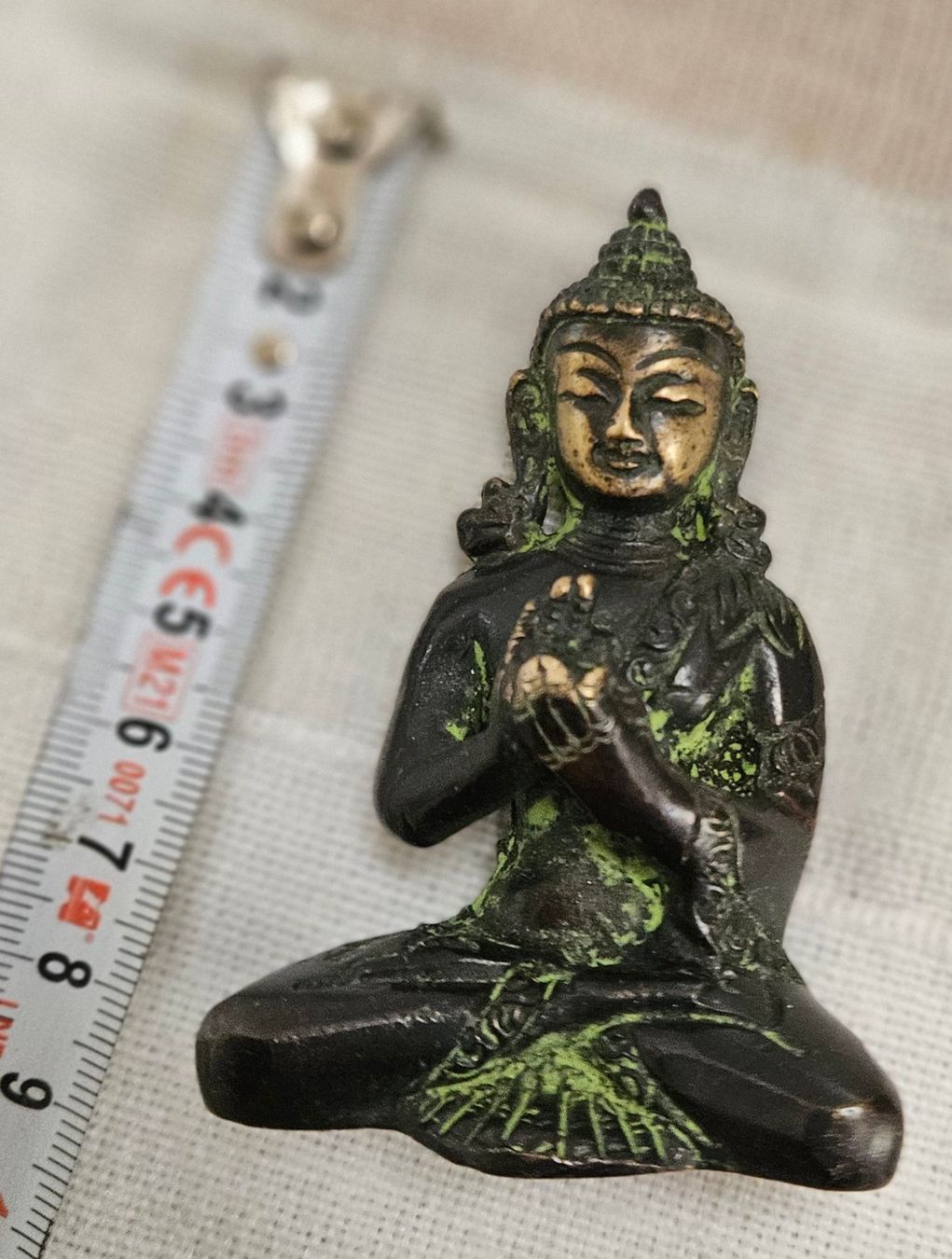 Skulpturen & Statuen: Bouddha mudrachakra en bronze ancien – Gebraucht aus Vernier von 19pigments 2