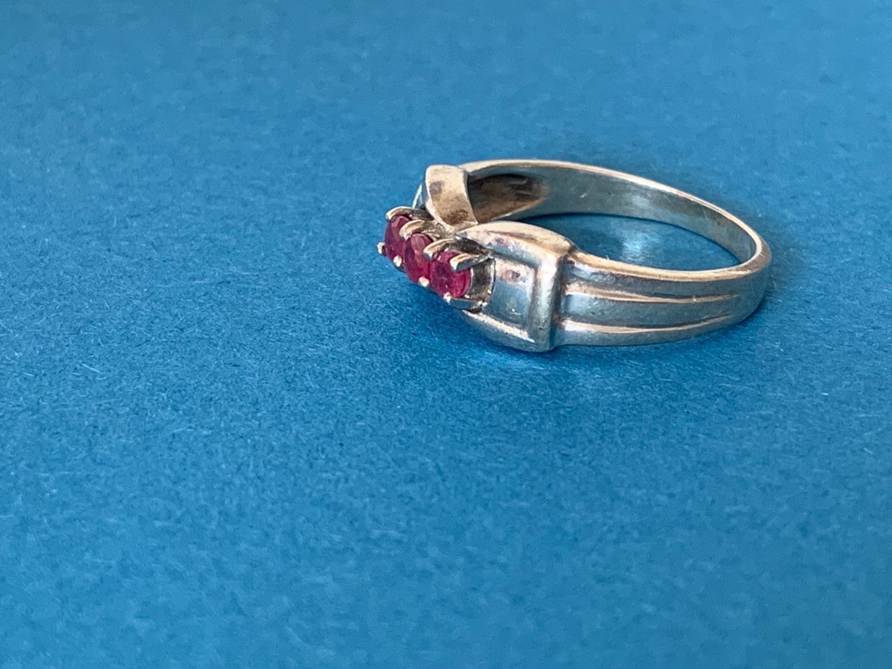 Anelli: Silberring pinke masche (54) – Usato da Laufen venduto da belleskulptur 2