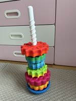 Spinning Stacking Ring Toy - Great for Toddlers This Summer!