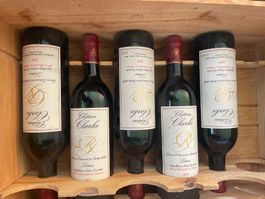 5 Flaschen Chateau Clarke 1979 in OHK