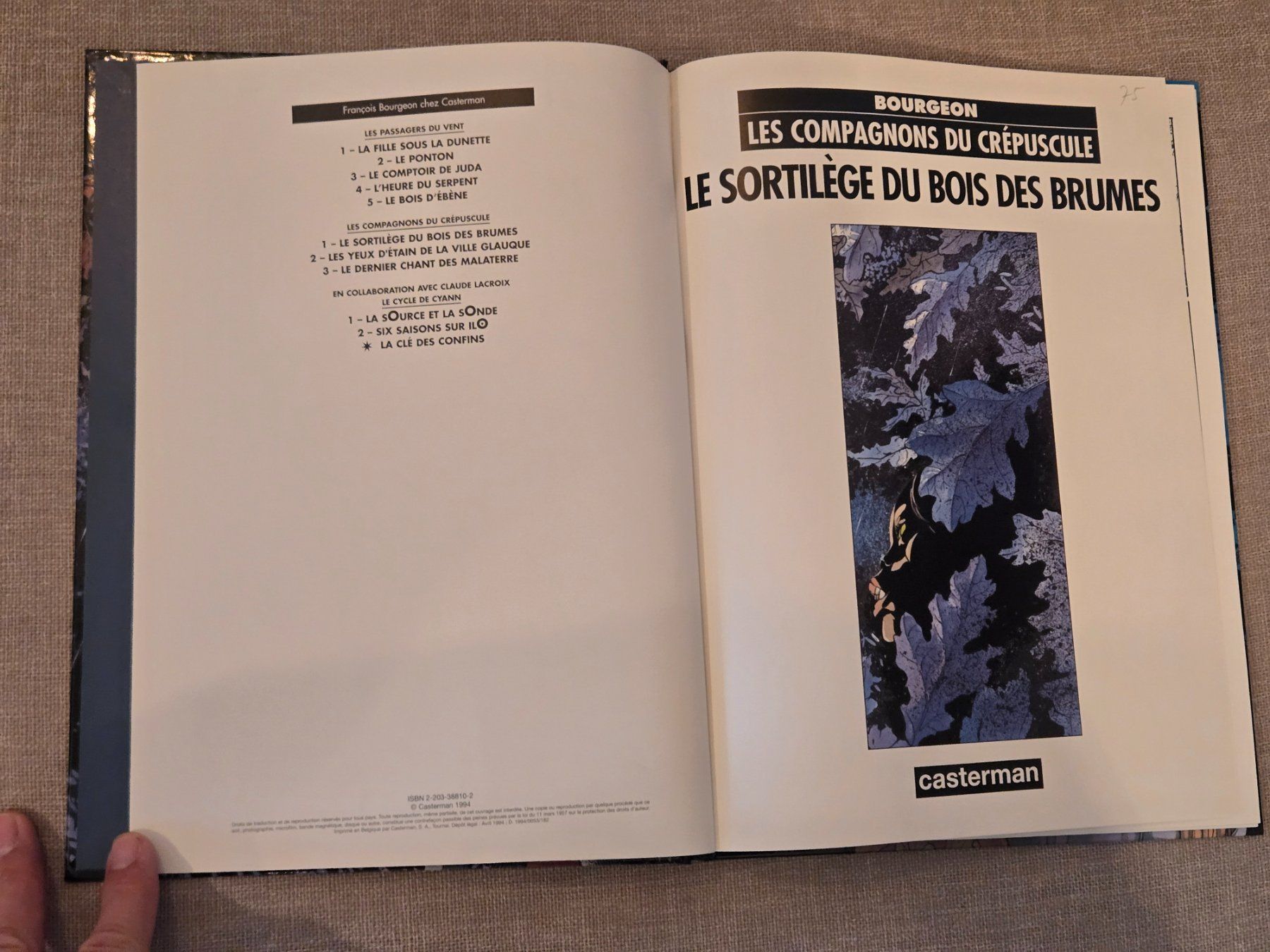 Fumetti: Les compagnons du crépuscule N°1 - Bourgeon – Usato da Crémines venduto da Blakedrake 4