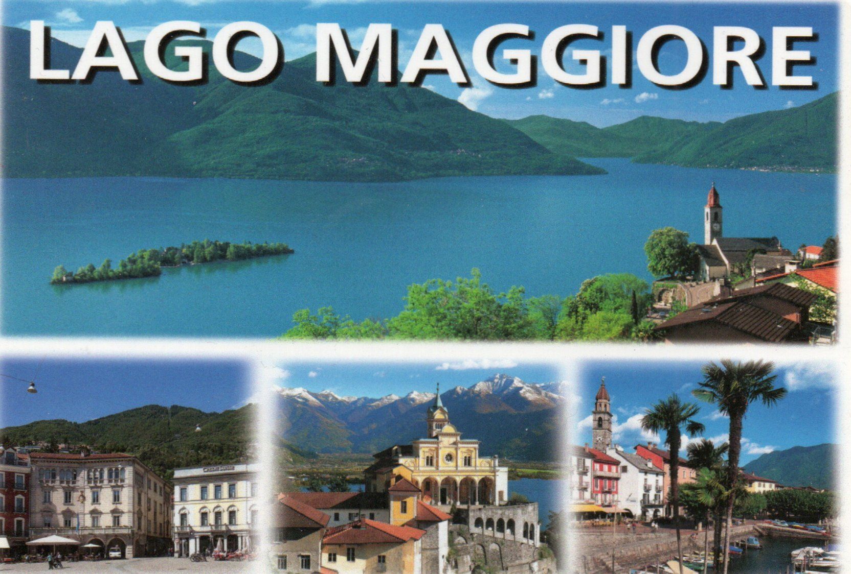 Cartoline postali: Lago Maggiore – Usato da Melano venduto da pisonsdro