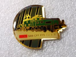 Ansteckpin 53: Eisenbahn SBB Ce 6/6 Krokodil