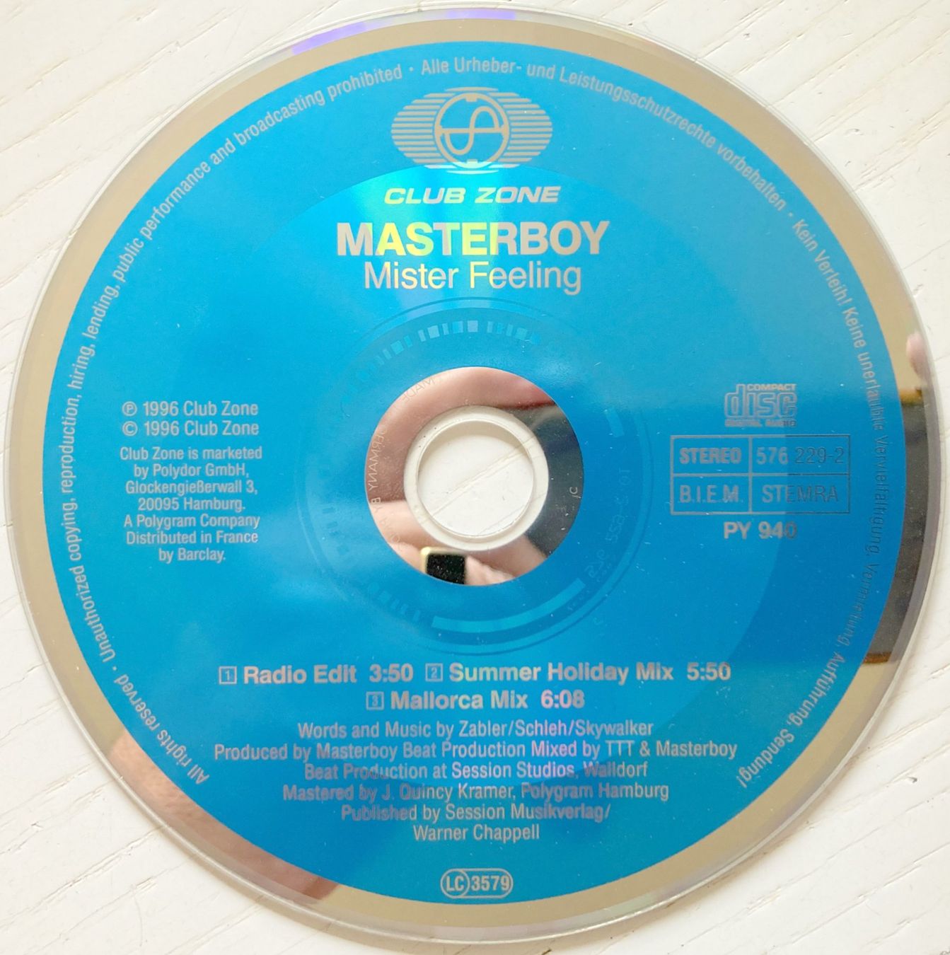 CD: MASTERBOY - MISTER FEELING – Usato da Bottens venduto da hotter-than-hell 2