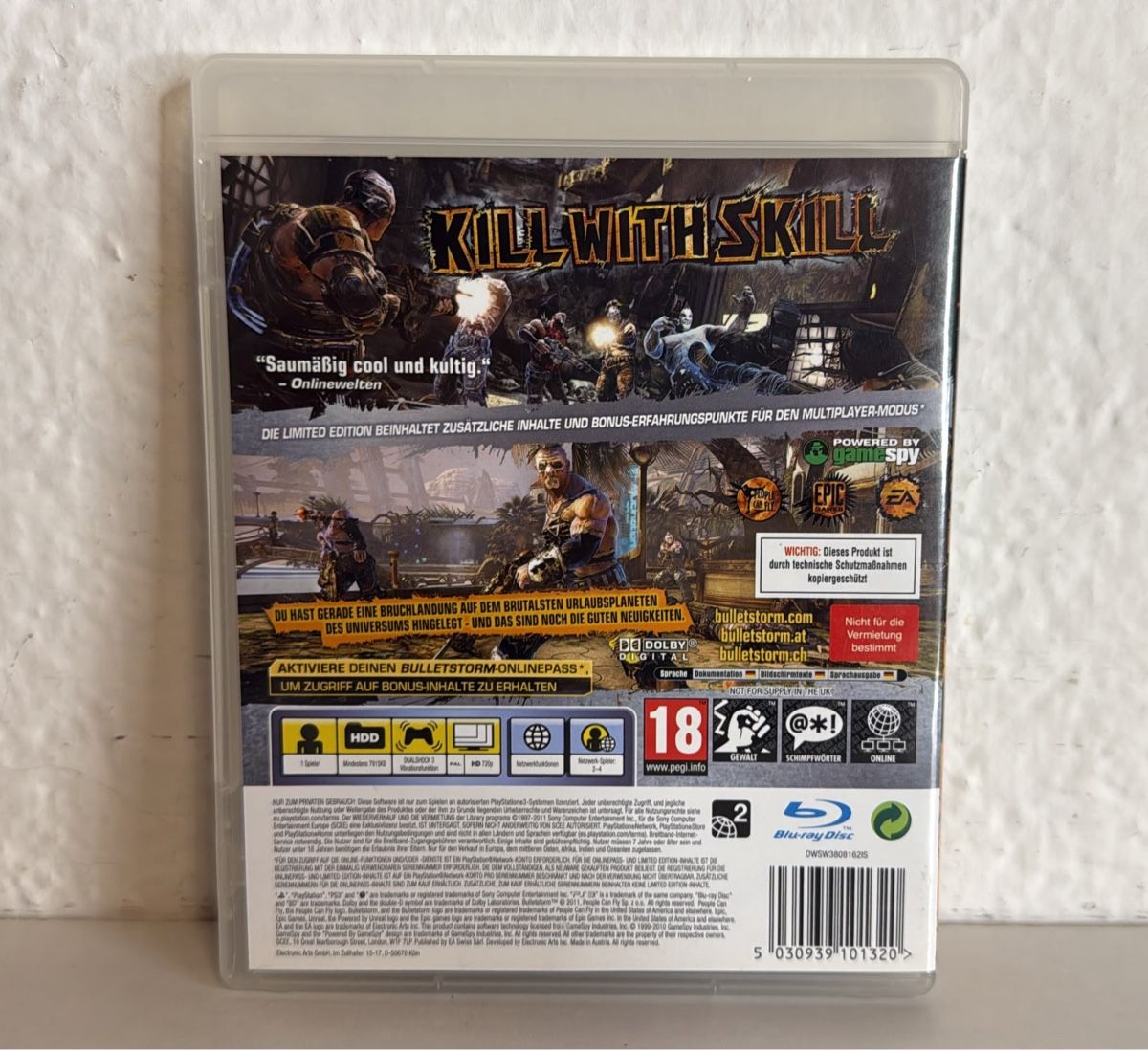 Sony Spiele: Bulletstorm Limited Edition - PS3 Game – Gebraucht aus Ehrendingen von bubulence 1