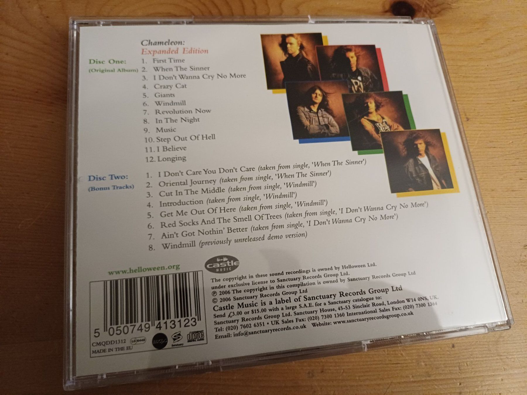 CD: Helloween: Chameleon (Expanded Edition) auf 2 CDs – Usato da Jona venduto da Rreto71 3