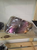 AGV PISTA GP R/RR VISIER IRIDUM RED NEU!