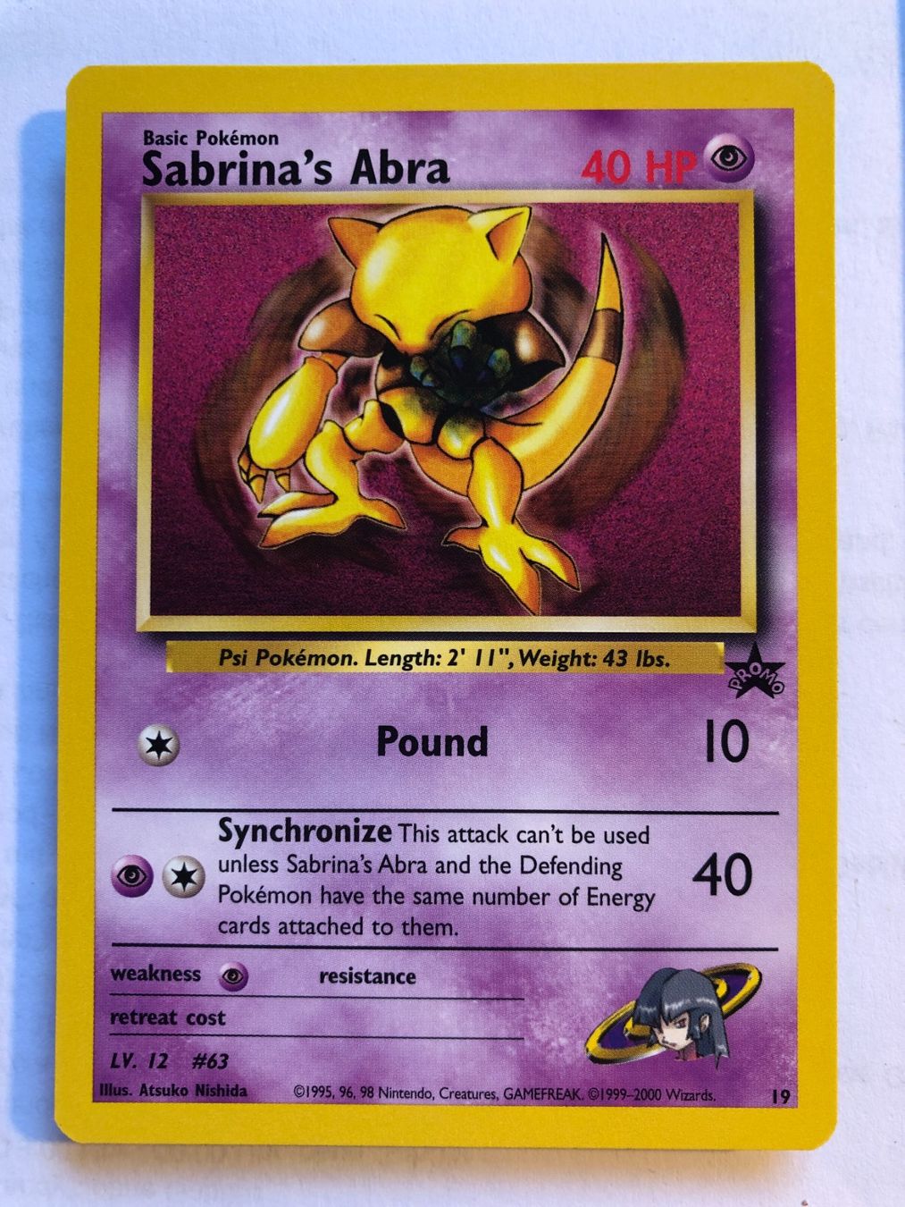 Carte collezionabili: Sabrina's Abra Promo - MINT - ab 1.- – Usato da Giubiasco venduto da dan_pr8b
