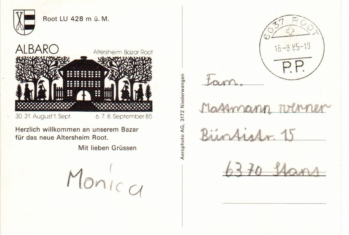 Cartes postales: Root – D'occasion à Wolhusen par Curver9 1