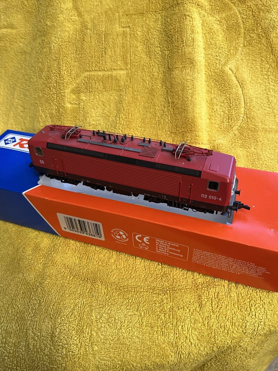 Roco Modellini di ferrovie: Roco 43681 DR / DB 112010 – Usato da Thusis venduto da Starlera