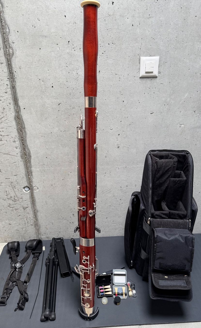 Musikinstrumente: Basson/Fagott Moosmann 100 et accessoires – Gebraucht aus Büren an der Aare von andpoi 2