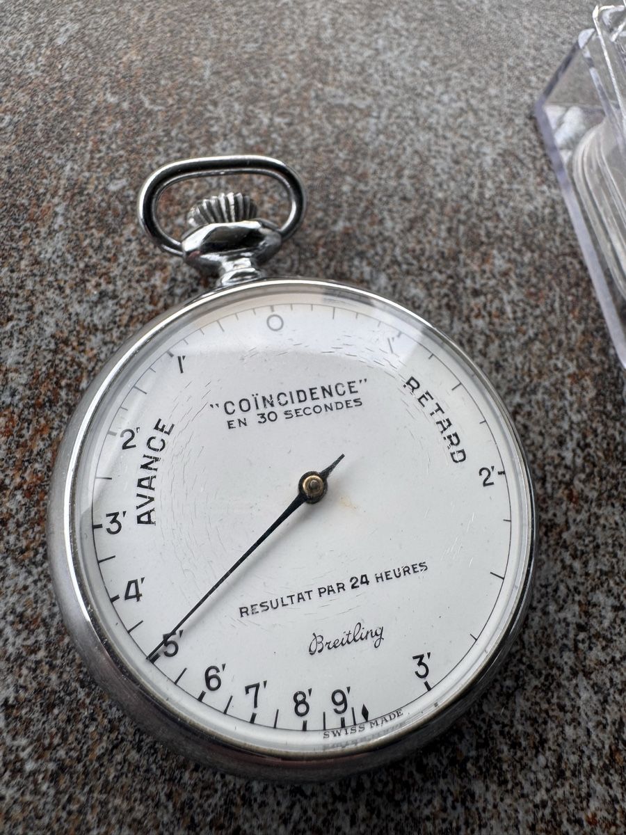 Breitling Montres: Konvolut Taschenuhr mit Breitling – Défectueux à Sursee par Dersempacher 1