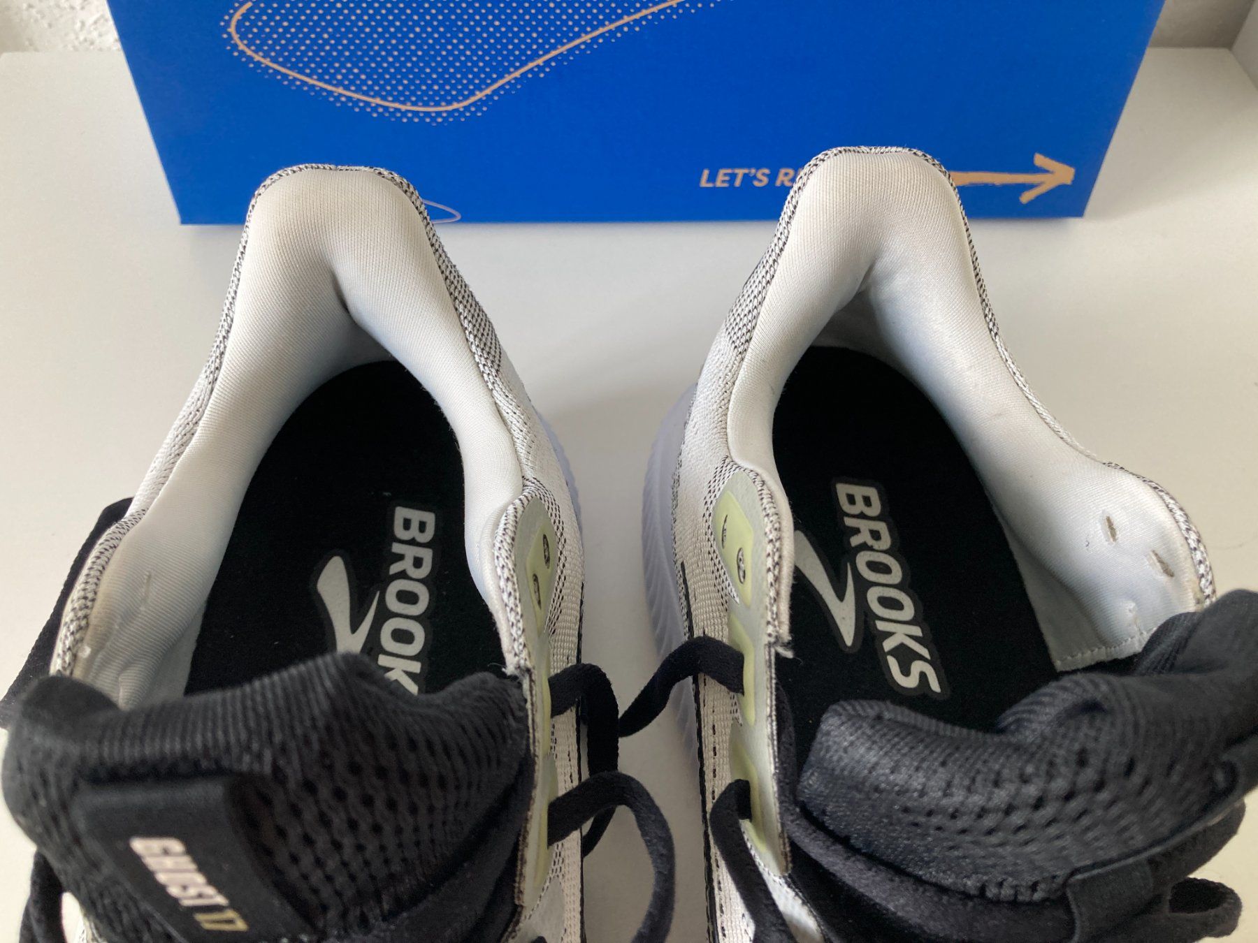 Brooks Herrenschuhe: Brooks Ghost 17 Hommes Taille 43 Blanc/Noir – Neu (gemäss Beschreibung) aus Biel/Bienne von almercaa 5