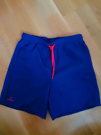 Short de bain garçon OLAIAN, 10-11 ans, bleu, été☀️