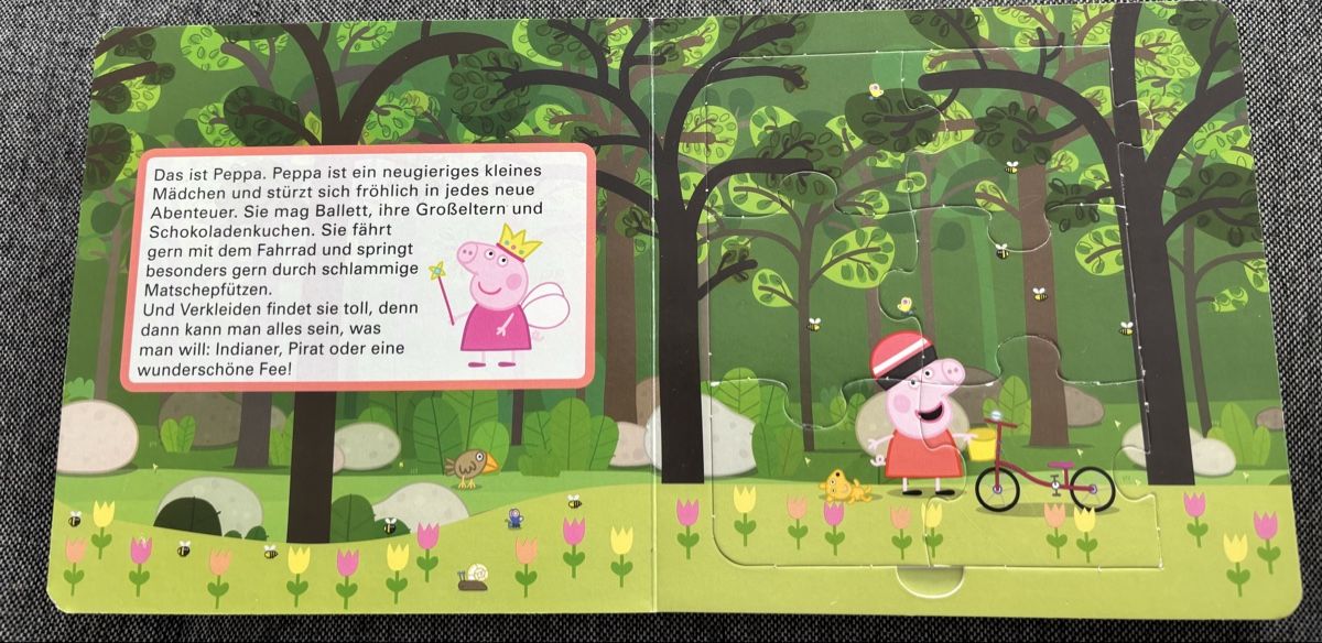 Libri: Peppa Pig Puzzlebuch mit 6 Puzzles – Usato da Jegenstorf venduto da Annina0506 1