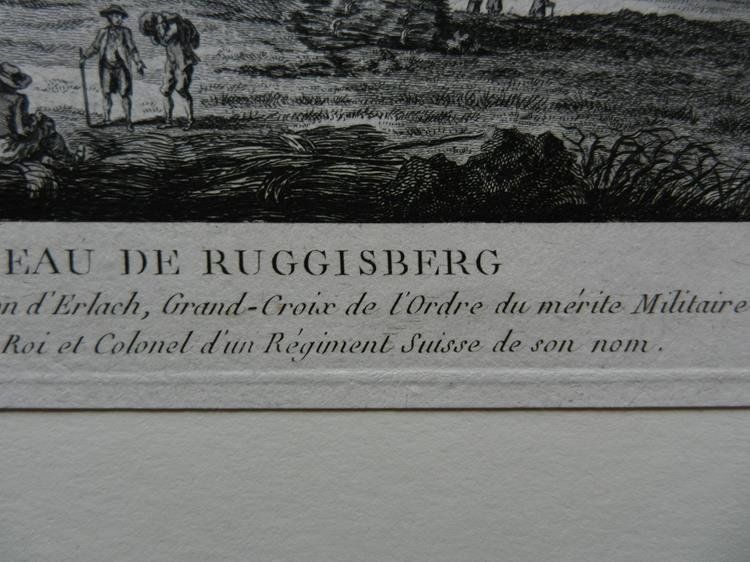 Incisioni: Vue du château Riggisberg – Usato da Risch venduto da Rischli15 4