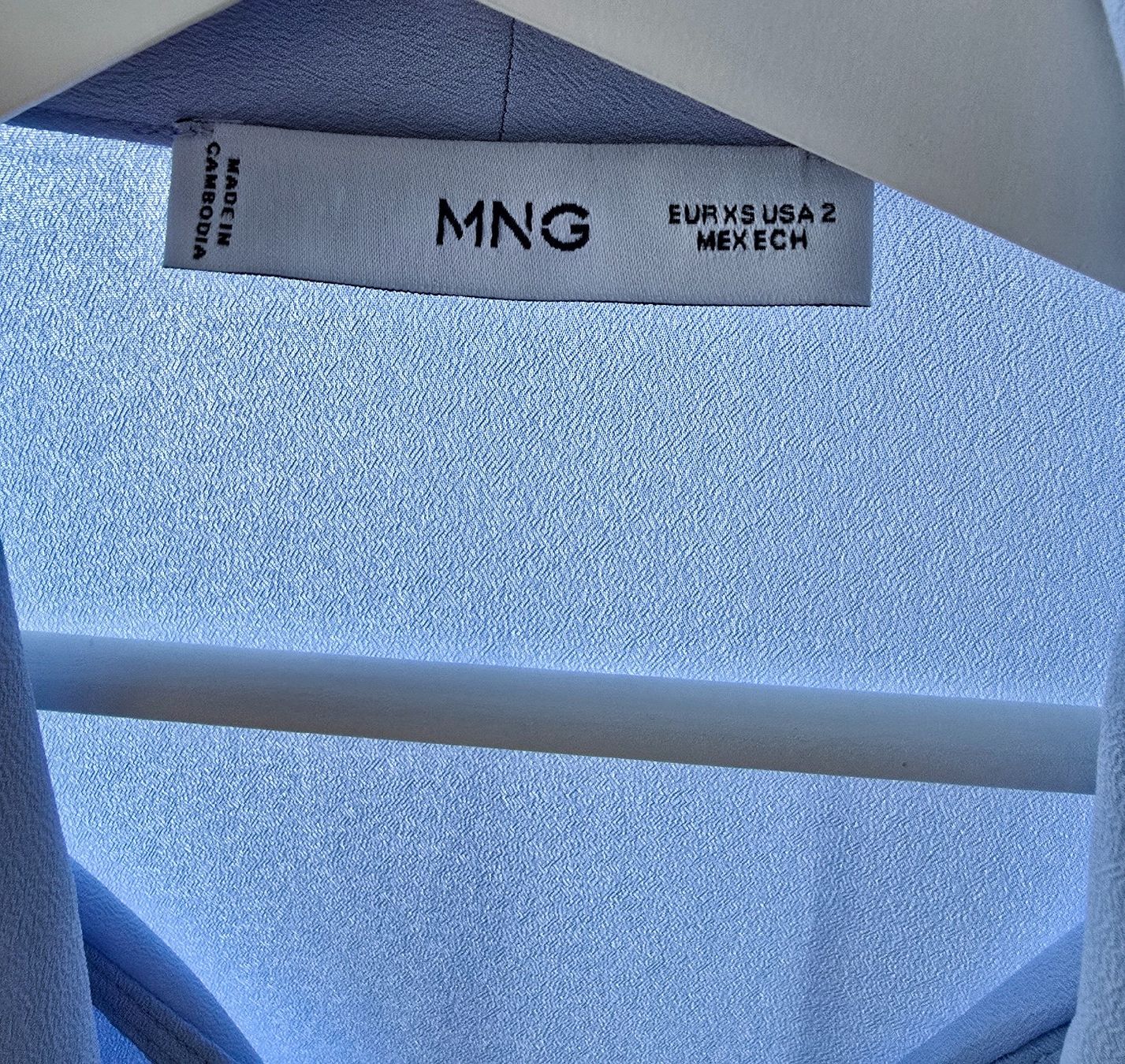 Mango Blusen: Bluse von Mango hellblau Grösse XS tadelloser Zustand – Gebraucht aus Lenzburg von Lavendercupcake 7