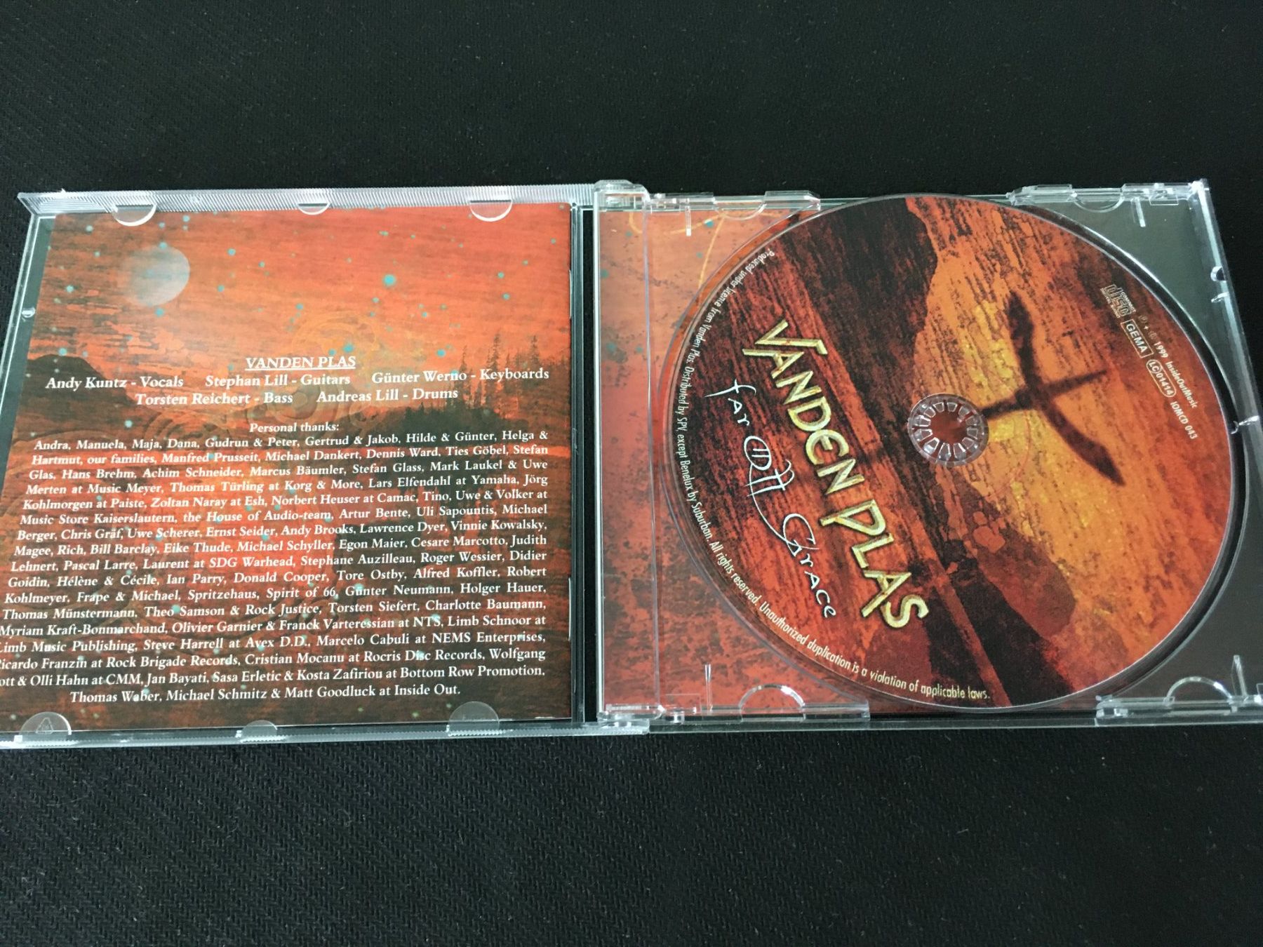 CD: Vanden Plas - Far off Grace -CD- – Usato da St.Gallen venduto da MedienJoe 1