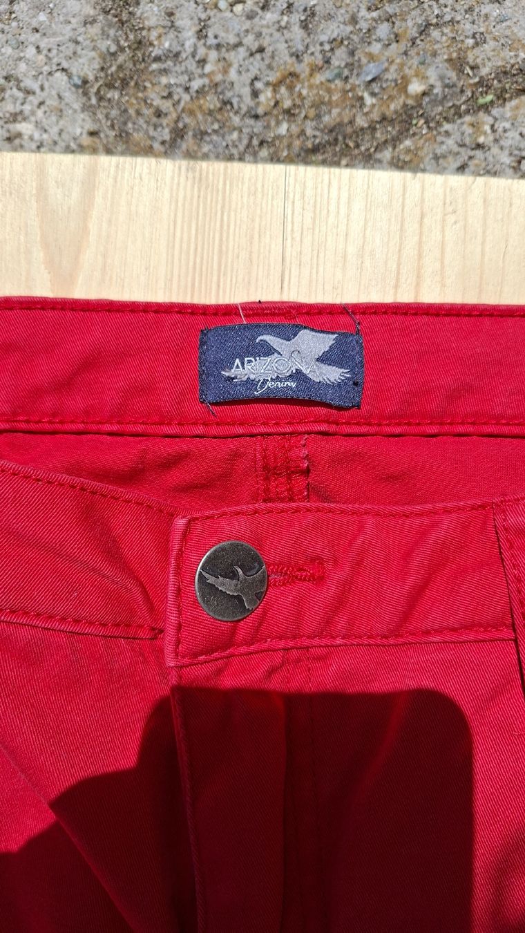 Arizona Hosen: Pantalon rouge Arizona  taille 44, – Neu (gemäss Beschreibung) aus La Rippe von veromaud 1