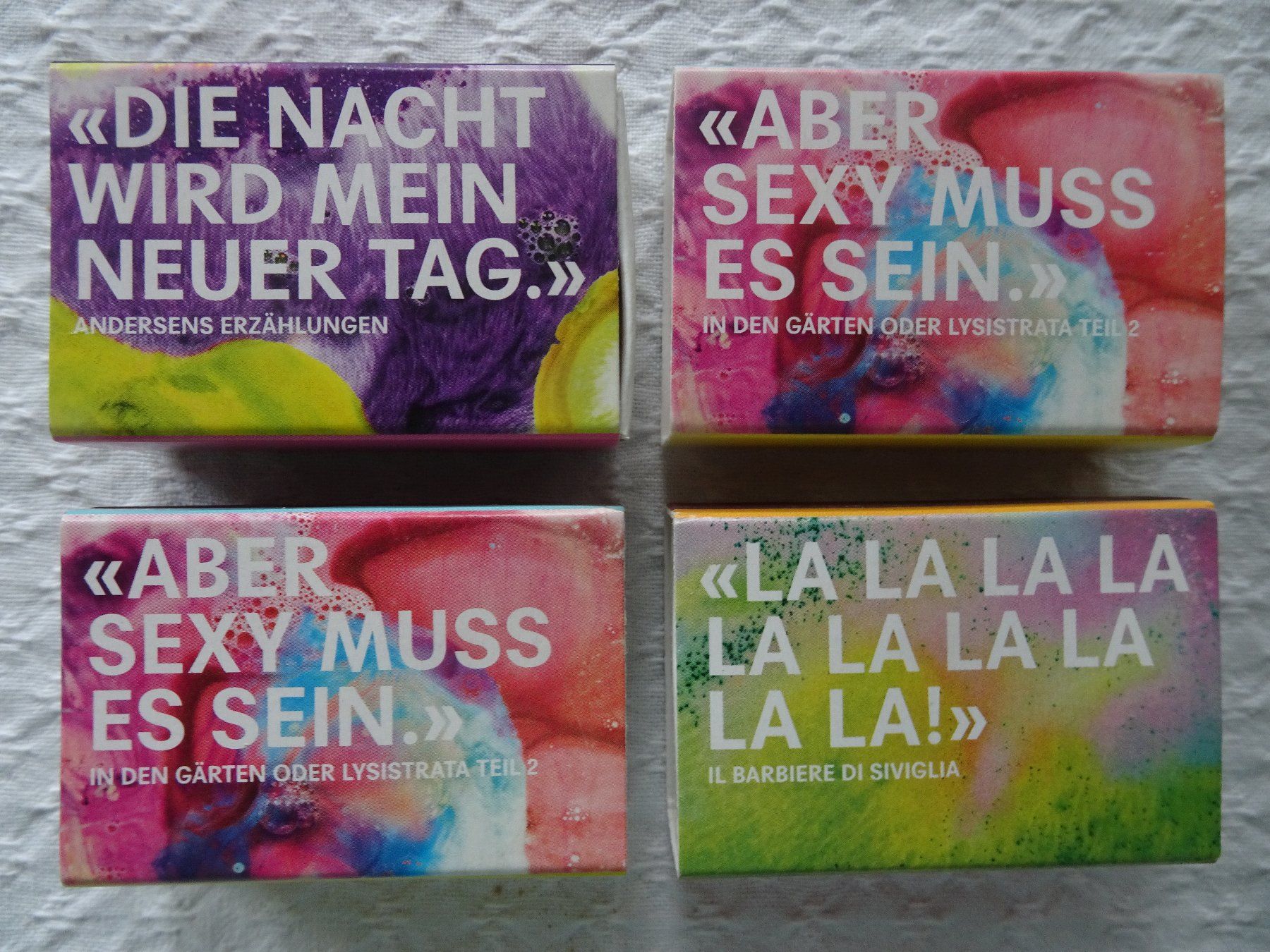 Feuerzeuge: 4 bunte Steichholzschachteln – Neu (gemäss Beschreibung) aus männedorf von purzelchen 1