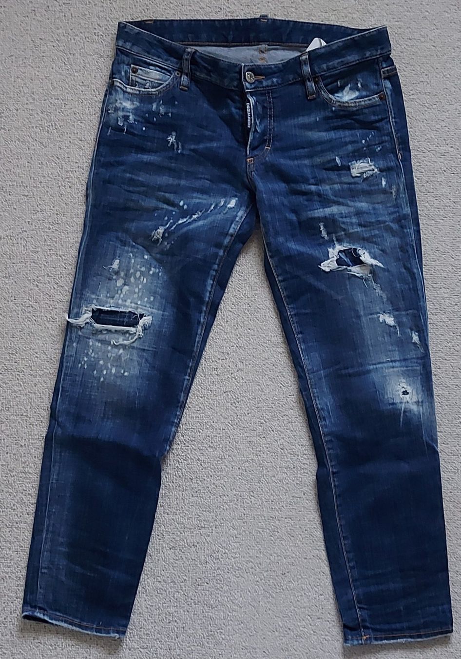 Dsquared2 Jeans: Dsquared2: Neue Jennifer Cropped Jean Jeans – Usato da Winterthur venduto da Mick77