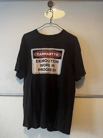 Carhartt T-Shirt L Demolition WIP Print