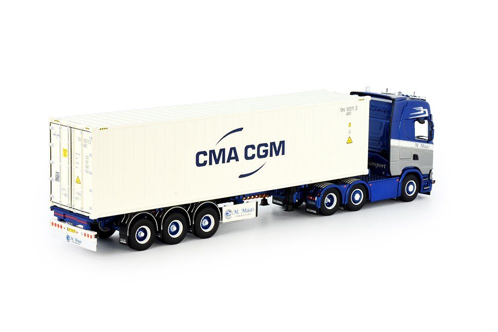 Tekno Kit di modellismo & Modellini statici: Tekno 76539 Scania Maas – Nuovo e nell'imballaggio originale da Dagmersellen venduto da FBM-Bacheli 2