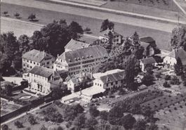 AK Flugaufnahme Institut "Montmirail", Neuchâtel