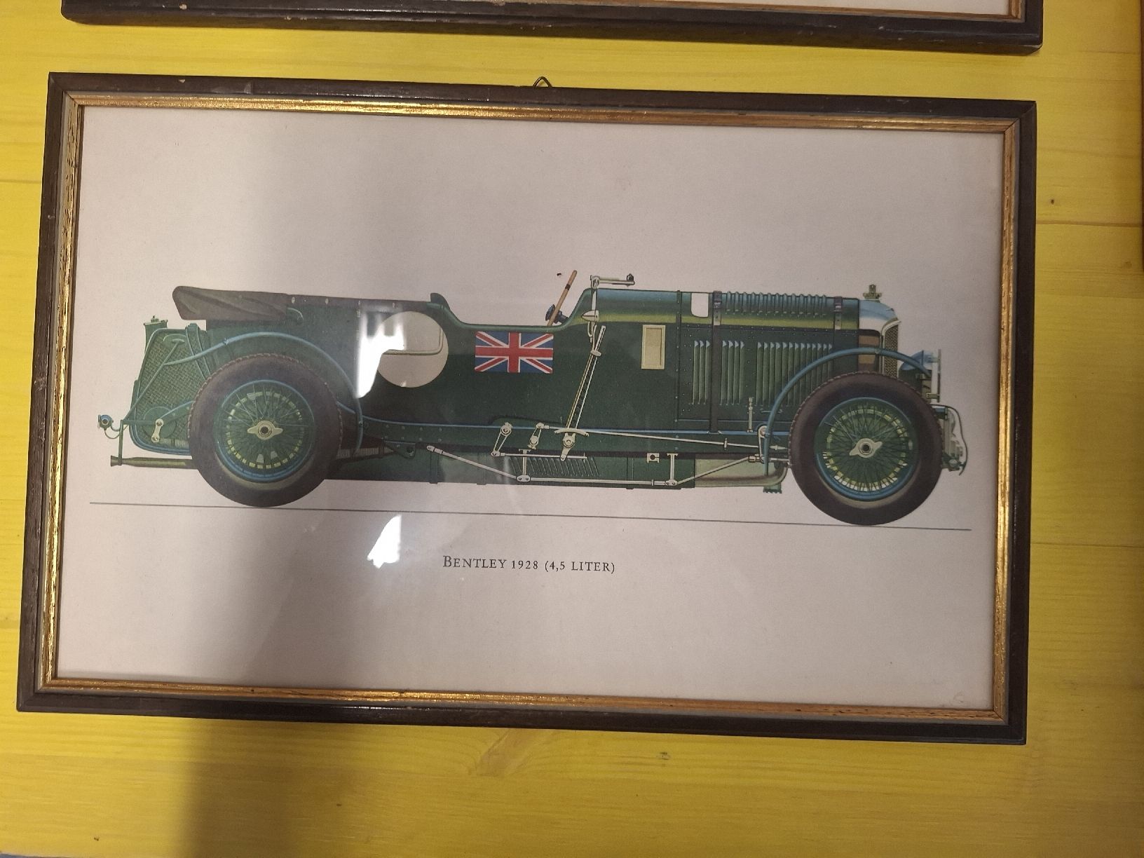 Dipinti: 4 gerahmte Bilder: 2 Oldtimer, Ikone, Dorfansicht – Usato da St.Gallen venduto da bpeter01 2