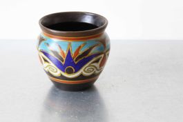 Art Deco Keramikvase von 1925 - Gouda Kunstkeramik Holland
