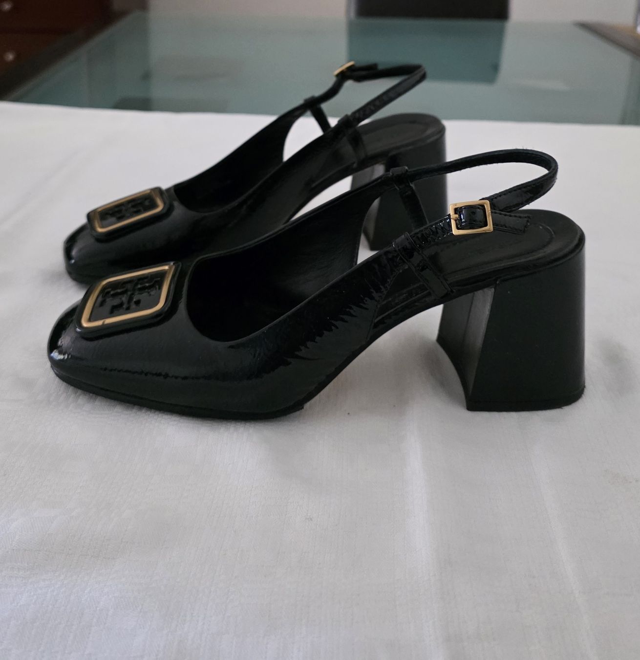 Tory Burch Scarpe da donna: Schöne elegante Slingback-Pumps von "TORY BURCH" Gr. 8 – Nuovo (secondo la descrizione) da Schneisingen venduto da backstore24 8