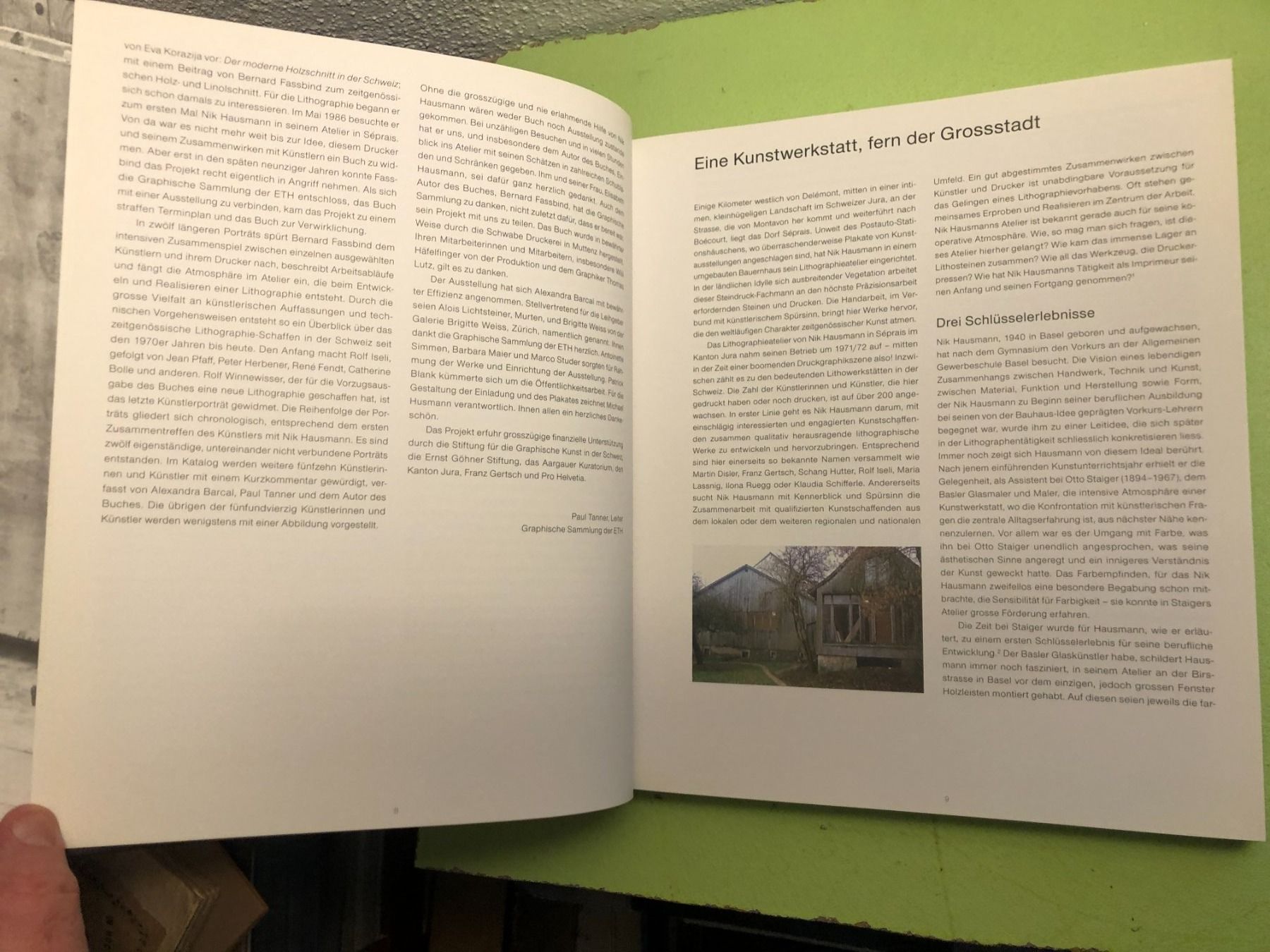 Libri: Bernard Fassbind: Kunst der Lithographie. – Usato da Zürich venduto da allp 4