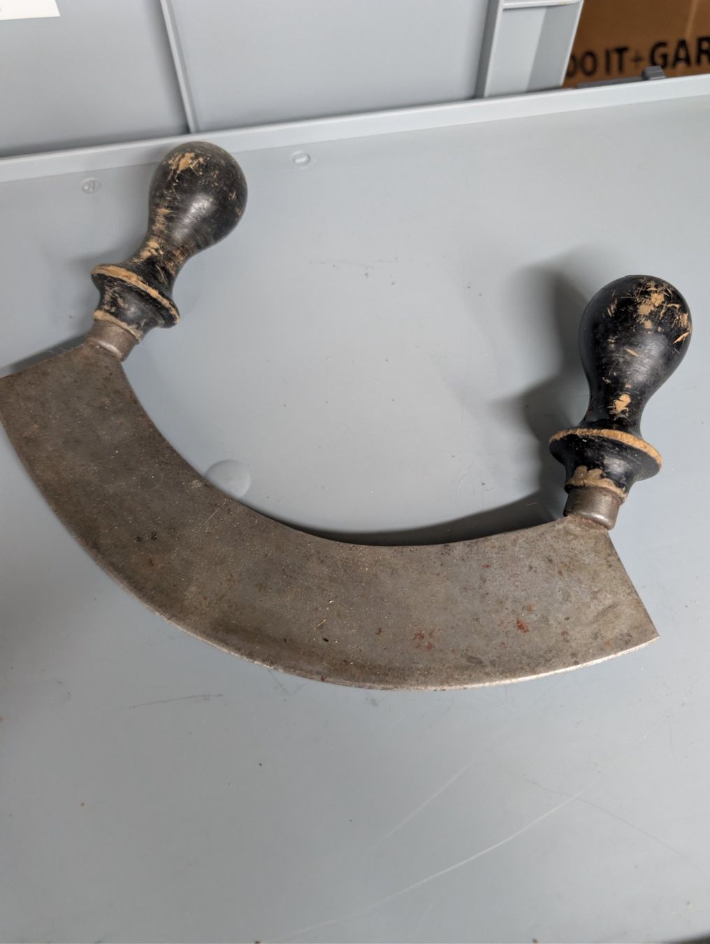 Besteck: Antikes Wiegemesser – Gebraucht aus Wynau von Zebrafurz