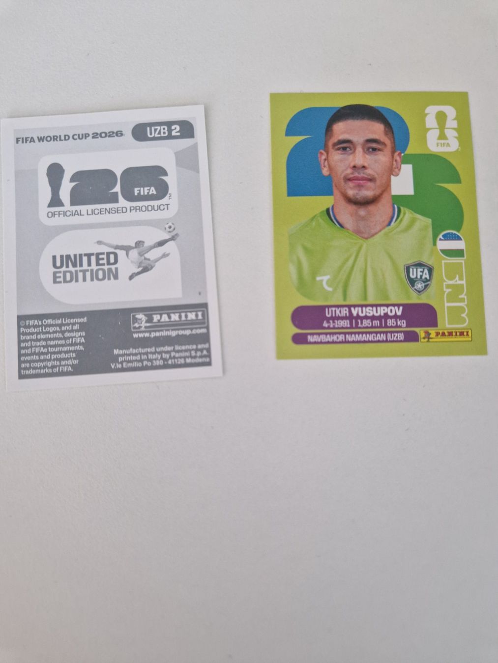 Panini Sammelbilder & Trading cards: Panini Sticker UZB2 – Neu (gemäss Beschreibung) aus Stüsslingen von white_angel86