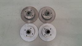 2x Originaler Bremsscheiben (6N0615601) für VW Polo / Seat