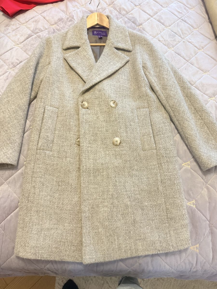 Cappotti: Wool coat by Vivalon in greyish – Nuovo (secondo la descrizione) da Genève venduto da iri_f78b
